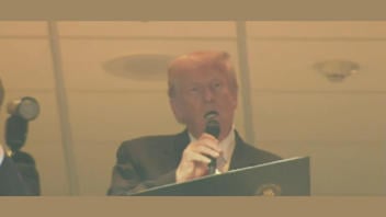 Fact Check: Trump Reading 'State Your Name' Was NOT A Gaffe While Swearing In U.S. Military Enlistees -- It's How It's Done