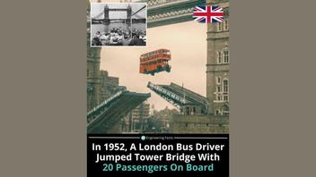 Fact Check: FAKE Photo Does NOT Show Real Moment London Bus Jumped The Gap As Tower Bridge Drawbridge Opened