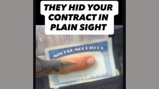 Fact Check: Social Security Cards Do NOT Contain A Secret Contract Hidden In The Fine Print Of The Signature Line