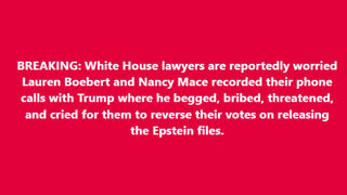 Fact Check: NO 'Breaking' Report That Lawyers Worried Boebert Recorded Trump Call Begging Her To Change Her Epstein File Vote -- It's Trollery By Anti-Trump Satire Site