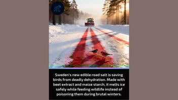 Fact Check: Sweden Did NOT Switch To Red 'Edible Road Salt' Made Of Beet Extract And Starch To De-ice Highways