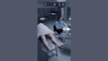 Fact Check: AI Glitches In Video Showing Bodies Moving 'On Their Own' Next To Nurse Or Doctor In Morgue