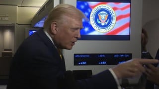 Fact Check: President Trump DID Tell A Female Reporter 'Quiet, Piggy' When She Asked A Question About Epstein Files 