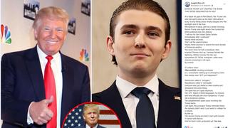 Fact Check: Barron Trump Did NOT Announce 2028 Senate Run -- Too Young To Serve In Senate