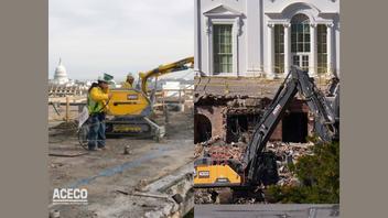 Fact Check: FAKE Story Says Trump Isn't Paying Construction Company For East Wing Demolition