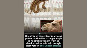 Fact Check: Scientists Have NOT Proved Camel Tears Are An Antidote For Venomous Snakebites