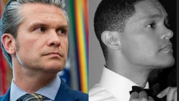 Fact Check: Trevor Noah Did NOT Tell Pete Hegseth He Was The Reason The Song 'Just Give Me A Reason' Was Written