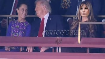 Fact Check: Melania Did NOT Glare At Donald Trump When He Chatted With Mexico's Claudia Sheinbaum At FIFA World Cup Draw -- Real Video Was Altered