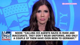 Fact Check: Kristi Noem Did NOT Say, "Calling ICE Agents Nazis Is Rude And Inaccurate" On Fox News -- Fake Screenshot From a Satire Account
