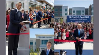 Fact Check: Obama, Trump, Rubio Did NOT 'Cut Ribbon' On A $150M Free Education And Health 'Promise Campus' In Chicago Or Miami -- Fake Stories From Clickbait Factories