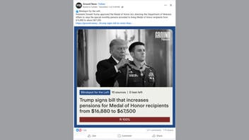 Fact Check: Trump Did NOT Increase 'MONTHLY Pension' Of Living Medal Of Honor Recipients 'From $16,880 To $67,500' -- Increase Is Annual