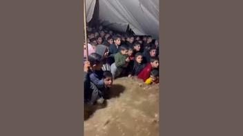 Fact Check: AI Videos Of Flooded Tents In Gaza Are NOT Real