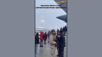 Fact Check: Video Of 'Operation Metro Freeze' Deportation Flight From Minnesota Is NOT Real