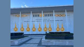 Fact Check: New Trump-Kennedy Sign At Kennedy Center Does NOT Have Gold Appliques And Onlays Like Trump Added To The Oval Office
