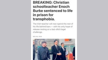 Fact Check: Irish Christian Teacher Enoch Burke Was NOT 'Sentenced To Life In Prison For Transphobia'