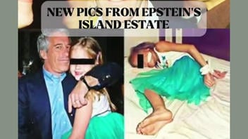 Fact Check: House Democrats Did NOT Release Never-Before-Seen Photos Of Jeffrey Epstein With Little Girl In Green Skirt Also Photographed Bound And Gagged-- Images Are Edited Fakes