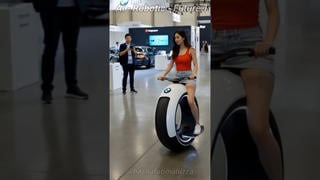 Fact Check: BMW Did NOT Introduce A 'One-Wheel Ride' At The Tech Expo 2026 -- The Power Unicycle Video Is AI-Generated