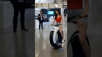 Fact Check: BMW Did NOT Introduce A 'One-Wheel Ride' At The Tech Expo 2026 -- The Power Unicycle Video Is AI-Generated