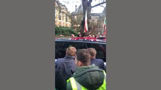 Fact Check: Video Does NOT Show Iran's Crown Prince-In-Exile Reza Pahlavi  Being Cheered In Egypt In January 2026 -- It's The UK in 2023 Amid Protests In Iran