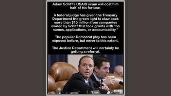 Fact Check: Federal Judge Did NOT Instruct Treasury Department To Claw Back $15 Million From A USAID Scam By Adam Schiff -- Fake Story From Satire Site