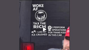 Fact Check: There Were NOT Antifa and "Transgender Surgeries Performed In This Car" Stickers On Renee Good's Honda Pilot -- AI-Generated Image Originally Posted in 'Comedy' Account Riff On Minneapolis ICE Shooting 