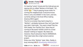 Fact Check: Trump Did NOT Call 'Mother Of All Deals' Pact Between India And EU A 'High School Science Project' On Truth Social