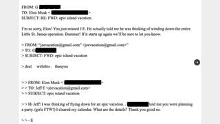 Fact Check: NO 'Epic Island Vacation' Email Thread With Elon Musk In Epstein Files Released In January 2026