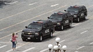 Fact Check: Edited Picture Of Woman Blocking Line Of ICE SUVs Based On Historical 1989 Photo From Events In China -- Does NOT Show Minneapolis