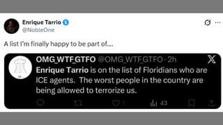 Fact Check: Proud Boys Founder Enrique Tarrio Did NOT Say He Is In ICE