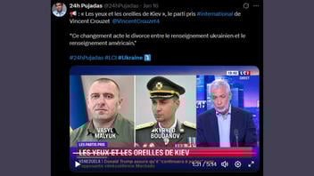 Fact Check: French Channel LCI Did NOT Report Ukraine Sent False Strategic Info To US -- Clip Only Mentioned 'Leaks' To Moscow  