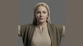 Fact Check: Harvard University Scientists Did NOT Construct A 3D Model Of "Mary Mother of Jesus" -- This Likeness Of Madonna Is An AI-Generated Joke