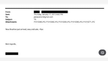 Fact Check: DOJ Epstein Library's Formatting Glitch Turned Email About 'sexy and cute, 19y0' Brazilian Into 'sexy and cute, =9yo'