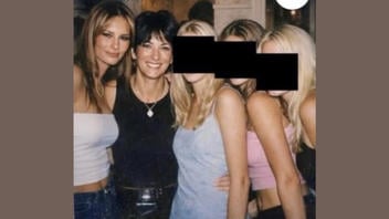 Fact Check: Fake Image Of Melania Trump And Ghislaine Maxwell Posing With Young Women With Faces Redacted Originated As A YouTube Thumbnail With No Sourcing