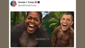 Fact Check: Donald Trump DID Post A Video Including A Clip Portraying The Obamas As Apes 