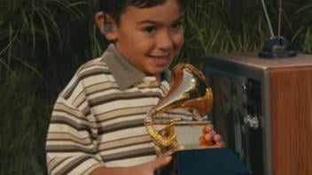 Fact Check: The Boy Who Bad Bunny Gave A Grammy During The Super Bowl Halftime Show Was NOT Liam Ramos -- It's Actor Lincoln Fox