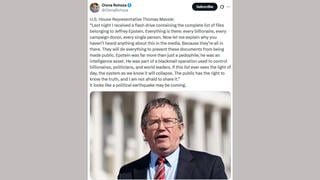 Fact Check: Rep. Thomas Massie Did NOT Say He Has Flash Drive With All Jeffrey Epstein Files