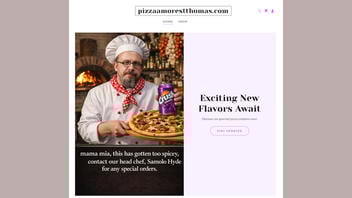 Fact Check: 2026 Pizza Amore St. Thomas Website NOT Same As When Mentioned In 2015 Epstein Files Email -- Internet Trolls Loaded Sam Hyde Meme On 2026 Version