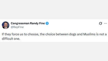 Fact Check: Rep. Randy Fine DID Say On X That 'The Choice Between Dogs And Muslims Is Not A Difficult One'