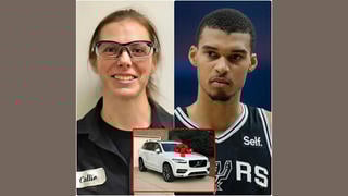 Fact Check: Victor Wembanyama, Other Celebrities Did NOT Reward Arena Worker With A White Pickup Truck For Helping Him-- Foreign Clickbait