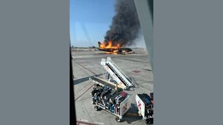 Fact Check: Plane Fire Image After Mexican Army Killed Cartel Leader Is AI-Generated -- No Such Plane Attacks Occurred