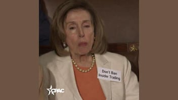 Fact Check: FAKE Photo Showed Pelosi Wore 'Don't Ban Insider Trading' Badge For 2026 State Of The Union Address