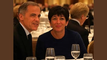 Fact Check: FAKE Image Showed Canada's Mark Carney Dining With Ghislaine Maxwell