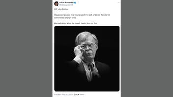 Fact Check: NO Official Reports John Bolton Has Died In Wake Of Iran Strikes Late February 2026 -- Confirmed Alive