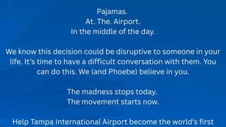 Fact Check: Tampa International Airport Did NOT Ban Pajamas -- The Tweet Is A Joke