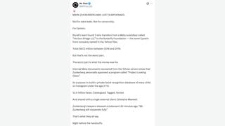 Fact Check: Post Does NOT Prove Mark Zuckerberg Was Subpoenaed Over Payments From 'Horizon Bridge' to Epstein-Linked 'Butterfly Foundation