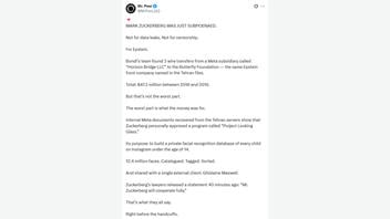 Fact Check: Post Does NOT Prove Mark Zuckerberg Was Subpoenaed Over Payments From 'Horizon Bridge' to Epstein-Linked 'Butterfly Foundation