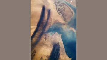 Fact Check: Satellite Image Shows Kuwait Oil Well Fires In 1991 NOT A Recent Picture Of Middle East 