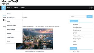 Fact Check: New Disneyland NOT Coming to Cincinnati, Ohio - Mouse Trap News Is Satire