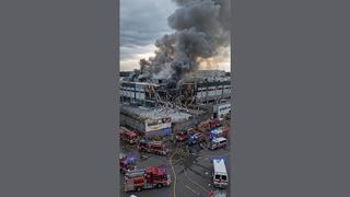 Fact Check: Video Of Amazon Data Center Bombed By Iran Is NOT Real