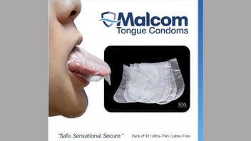 Fact Check: FAKE Ad Promotes 'Malcom Tongue Condoms' -- They Don't Exist